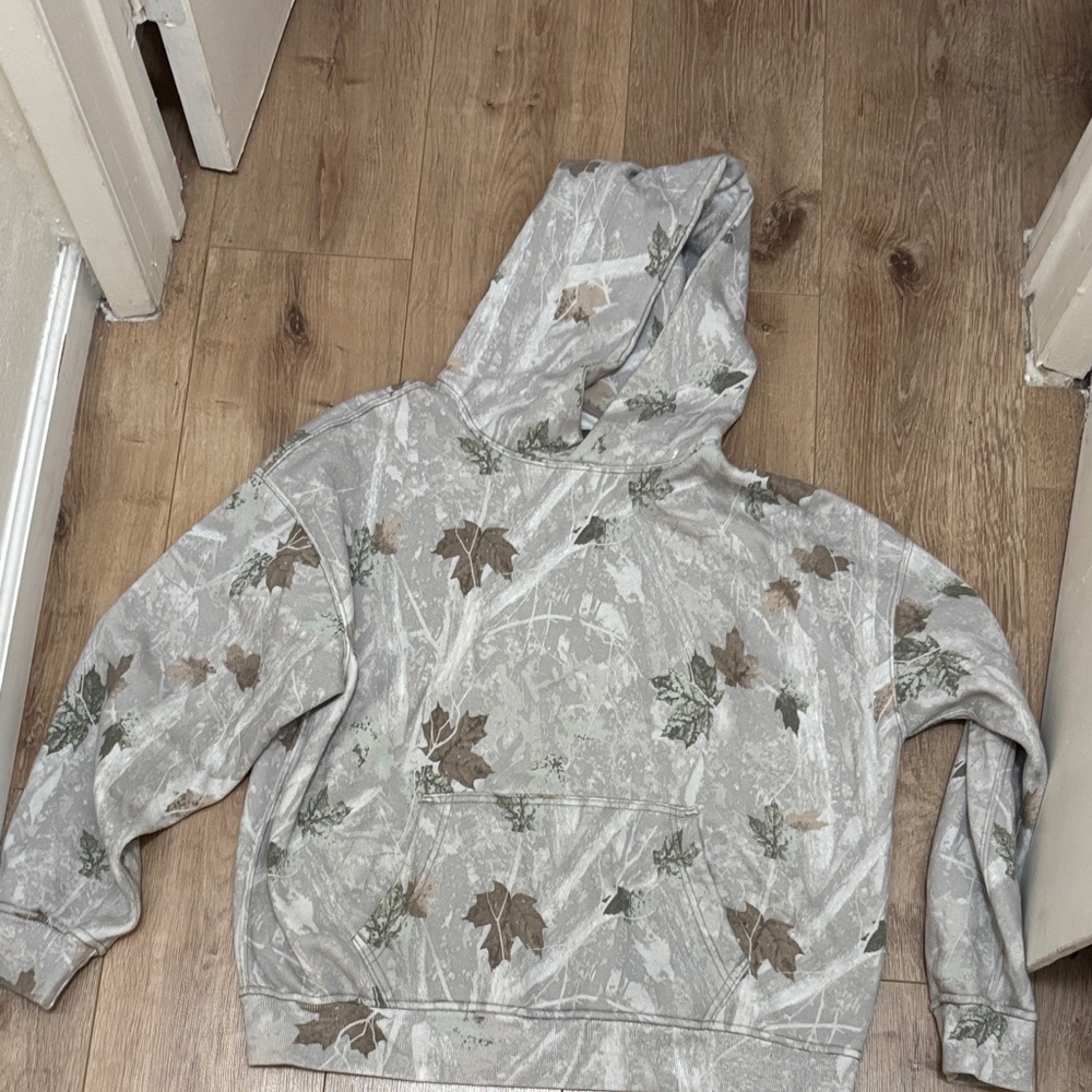 Men's Camouflage Hoodie Sweater